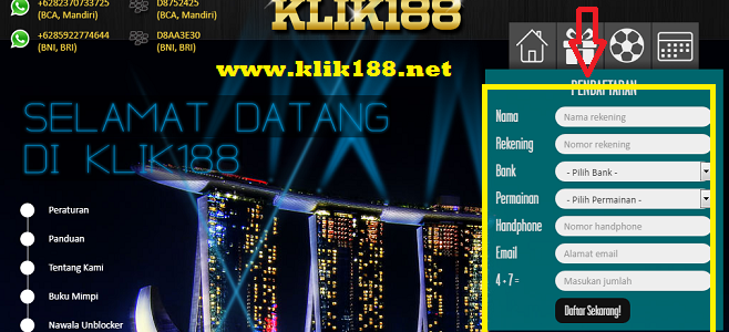 Klik188 Agen Judi Bola Terpercaya