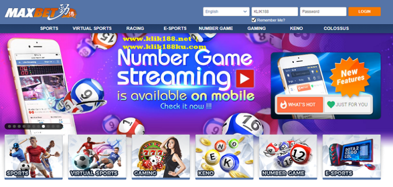 Cara Main Taruhan Judi Maxbet di KLIK188