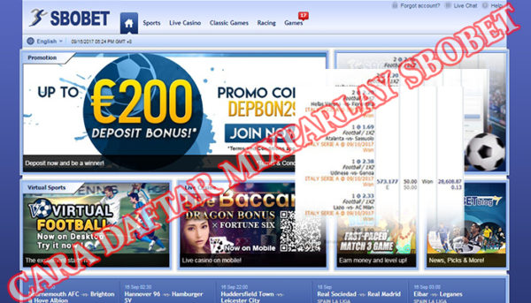 Cara Daftar Mix Parlay Sbobet