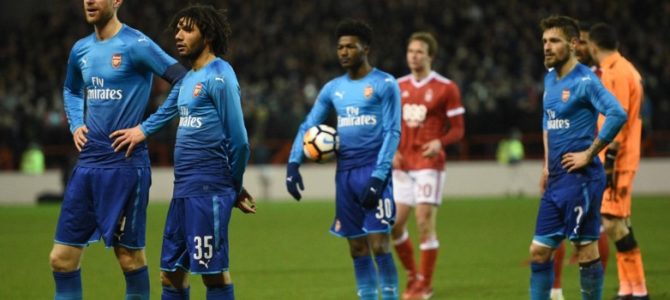 Arsenal Disingkirkan Oleh Nottingham Dari Piala FA Musim Ini