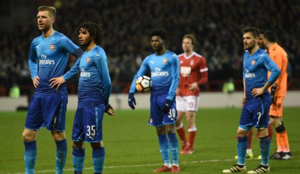 Arsenal Disingkirkan Oleh Nottingham Dari Piala FA Musim Ini