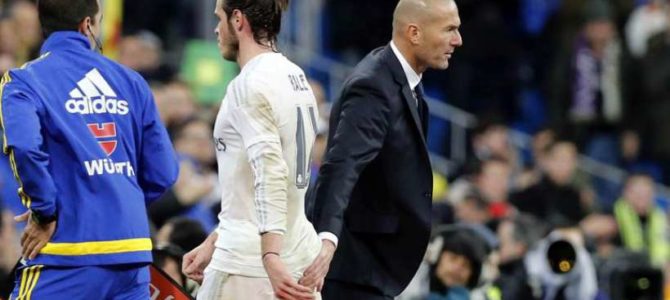 Bale Tampaknya Tidak Dipercaya Lagi Oleh Zinedine Zidane